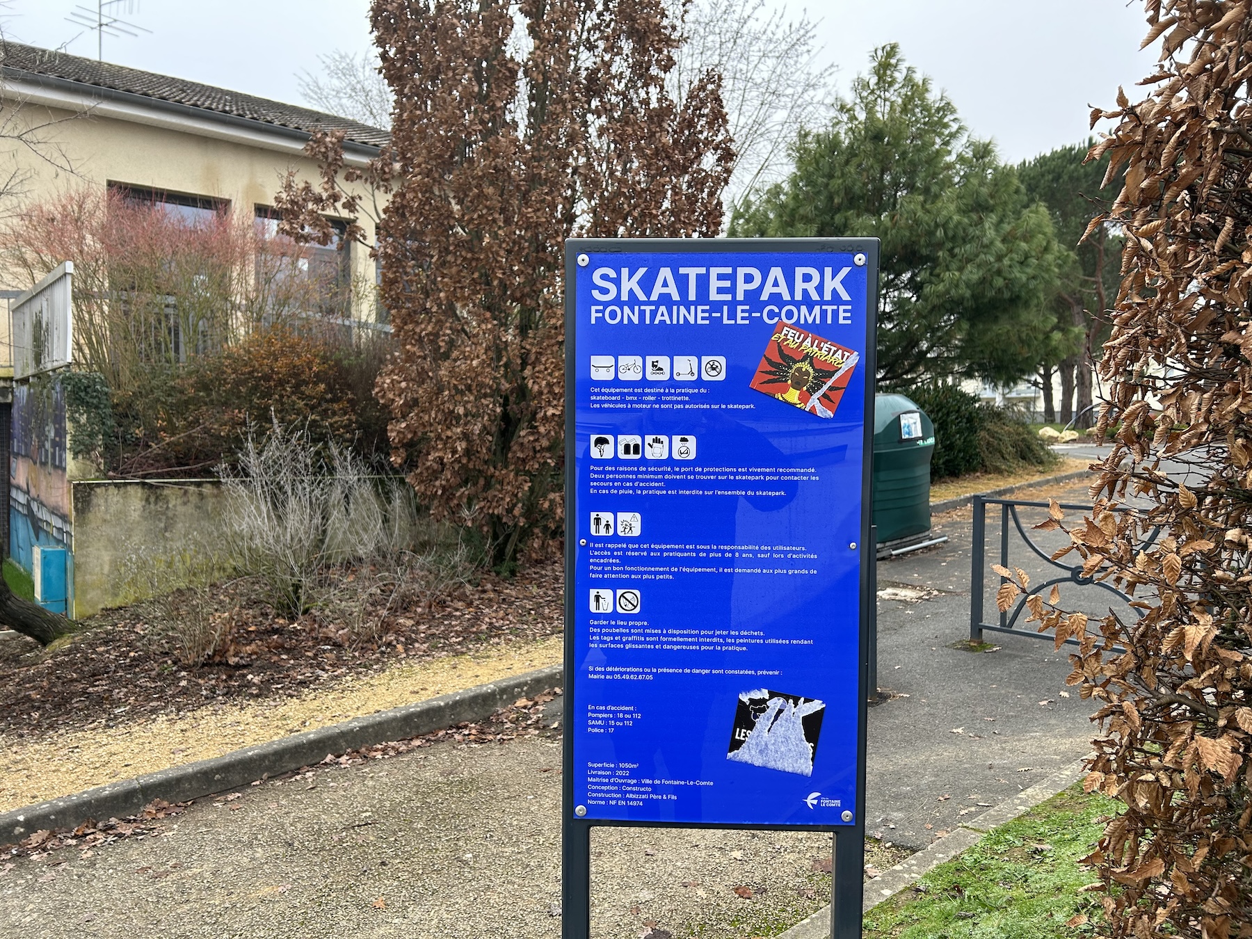 Fontaine-le-Comte skatepark